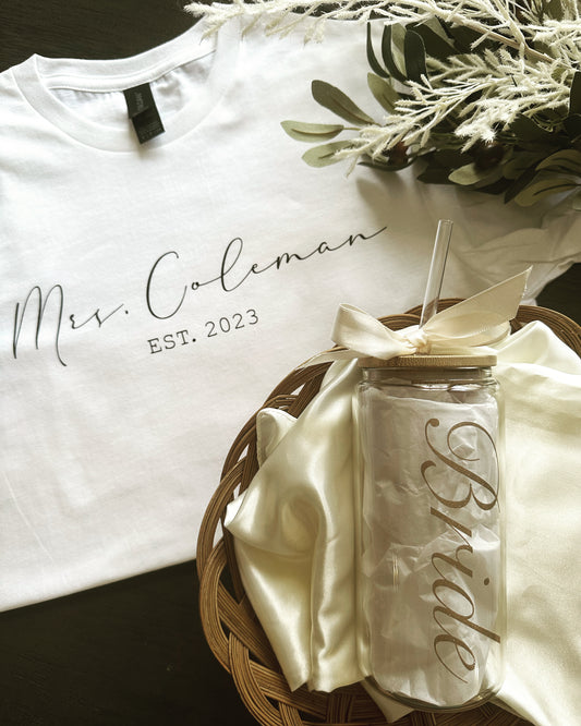 Bridal Mrs. shirt