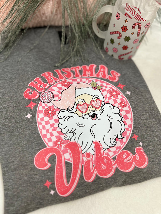 Copy of Retro Santa Vibes T-shirt