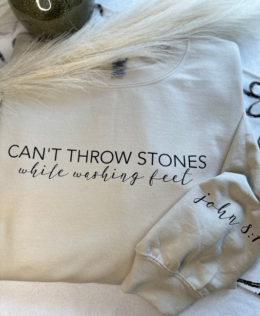 Can't Throw Stones Sweatshirt